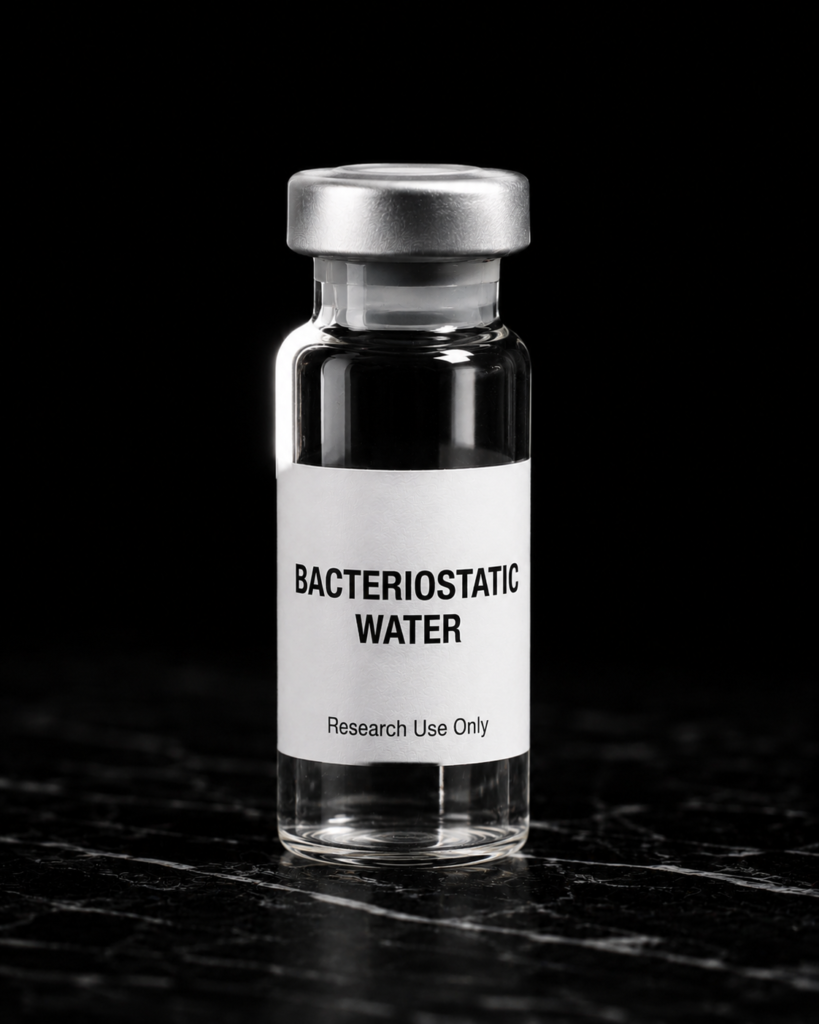 Bacteriostatic Water 10ml Sterile purity research vial, ANCILLARY - RECONSTITUTION