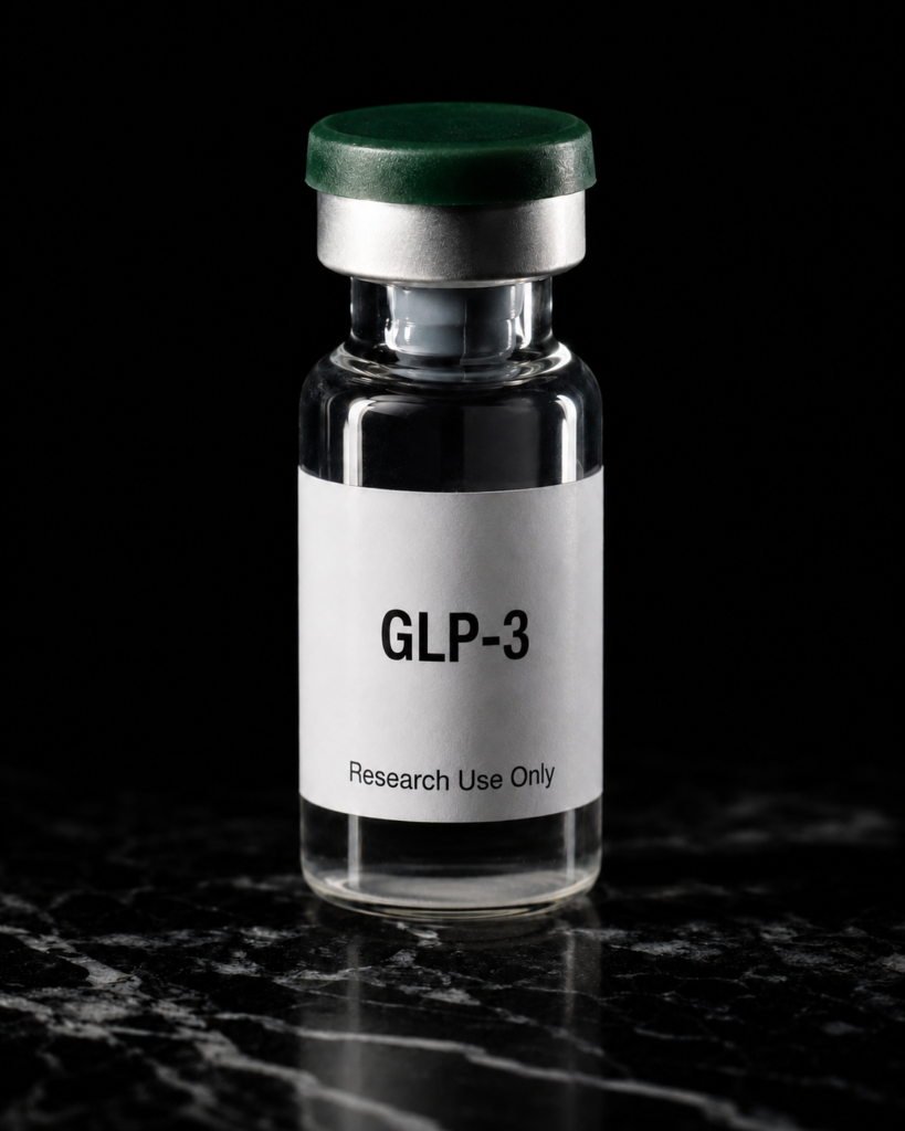 GLP-3 Ret 10/20mg 99.6% purity research vial, GLP-1 & Metabolic